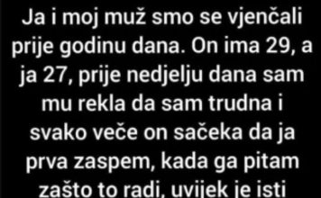 JA I MOJ MUŽ SMO SE VJENČALI PRIJE GODINU DANA