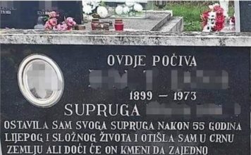 POKOJNICA OSTAVILA ROĐENOM SUPRUGU PORUKU NA SPOMENIKU 3 godine kasnije usledio SKANDAL ODGOVOR: Ljudi čitaju i ne veruju da je ovo STVARNO
