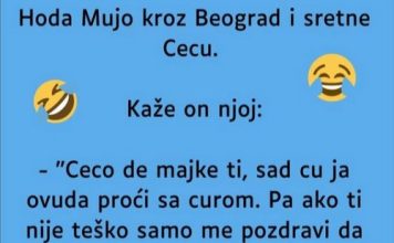 VIC: Mujo sretne Cecu
