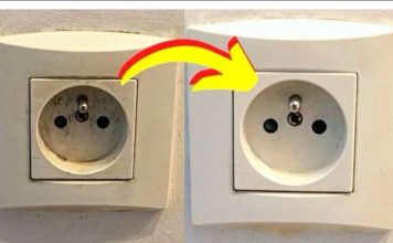 Trik za čišćenje prljave i ŽUTE električne utičnice (i da godinama izgleda kao nova)!