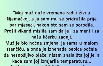 “Moj muž duže vremena radi i živi u Njemačkoj…”