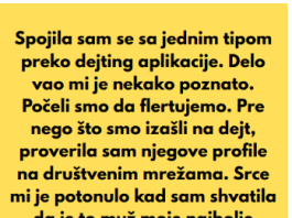 “Spojila sam se sa jednim tipom preko dejting aplikacije a onda saznala da je to muz od moje prijateljice…”