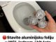 Stavite aluminijsku foliju u WC! Jednom, i bit ćete iznenađeni rezultatom