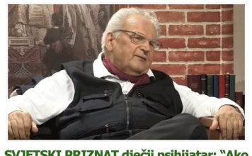 SVJETSKI PRIZNAT dječji psihijatar: “Ako dijete više voli gledati crtiće nego ići s tobom u šetnju, izgubio si bitku, negdje si pogriješio!”