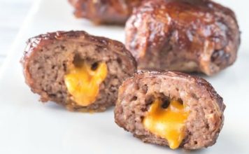 Mesne okruglice punjene sirom