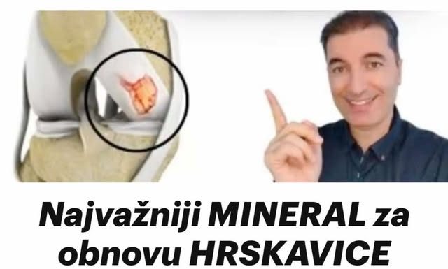 Najvažniji MINERAL za Obnovu HRSKAVICE KOLJENA : OVO uzmite svaki dan!