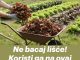 Ne bacaj lišće! Koristi ga na ovaj način – čini čuda za biljke!