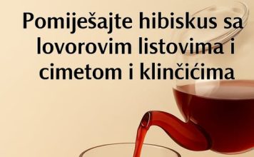 Čaj od hibiskusa – Prirodna podrška krvnom pritisku i zdravlju srca !