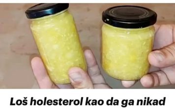 Loš holesterol kao da ga nikad nije bilo: PRIRODNI LIJEK ZA ČIŠĆENJE KRVNIH ŽILA!