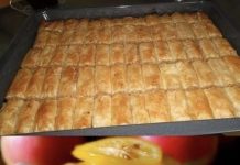 Sočna pita – baklava s jabukama… Za 20 minuta, priprema se s gotovim korama