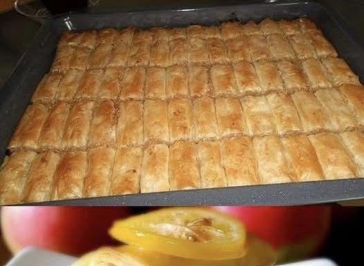 Sočna pita – baklava s jabukama… Za 20 minuta, priprema se s gotovim korama