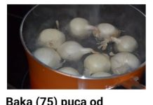 Baka puca od zdravlja sa svojim napitkom!!