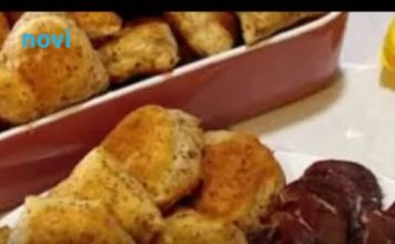 Zdravi uštipci od integralnog brašna bez jaja i mlijeka! Gotovi za 10 minuta, mekani i hrskavi