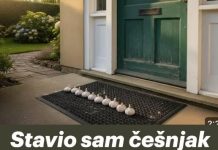 Stavio sam češnjak ispred ulaza i ovo se dogodilo preko noći!