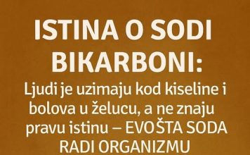 ISTINA O SODI BIKARBONI: Ljudi je uzimaju kod kiseline i bolova u želucu, a ne znaju pravu istinu – EVO ŠTA SODA RADI ORGANIZMU!