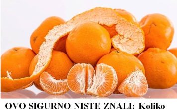 OVO SIGURNO NISTE ZNALI: Koliko mandarina je stvarno preporučeno dnevno!