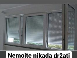 Nikada nemojte spuštati roletne, i to s dobrim razlogom!