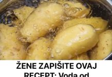 ŽENE ZAPIŠITE OVAJ RECEPT: VODA OD KUHANOG KROMPIIRA ĆE RIJEŠITI VAŠ NAJVEĆI PROBLEM