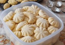 POSNE ŠAPICE – prhki KOLAČIĆI bez jaja i mleka