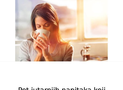 Pet jutarnjih napitaka koji pomažu u mršavljenju, a nisu kafa: Broj 2 je naročito važan