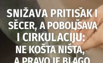 SNIŽAVA PRITISAK I ŠEĆER, A POBOLJŠAVA I CIRKULACIJU: Ne košta ništa, a pravo je blago prirode