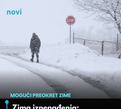 Zima iznenađenja: Meteorolozi najavljuju više snijega nego što se očekivalo