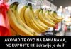 AKO VIDITE OVO NA BANANAMA, NE KUPUJTE IH! Zdravije je da ih ne pojedete, nego ovakve da uzmete