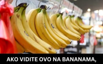 AKO VIDITE OVO NA BANANAMA, NE KUPUJTE IH! Zdravije je da ih ne pojedete, nego ovakve da uzmete