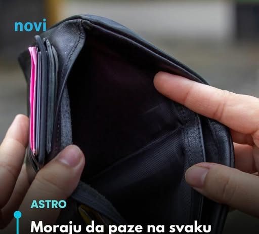 Moraju da paze na svaku marku: Tri horoskopska znaka ove zime neće imati para