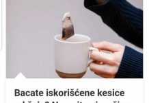 Bacate Iskorišćene Kesice Od Čaja? Nemojte Ni Za Živu Glavu, Vrede Kao Suvo Zlato