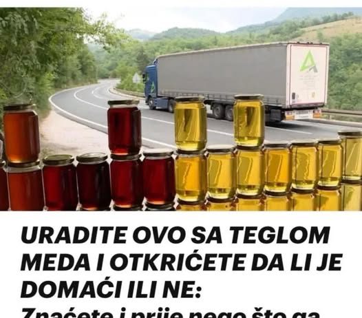 URADITE OVO SA TEGLOM MEDA I OTKRIĆETE DA LI JE DOMAĆI ILI NE: Znaćete i prije nego što ga KUPITE, NEPOGRJEŠIV JE