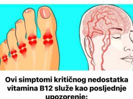 Ovi simptomi kritičnog nedostatka vitamina B12 služe kao posljednje upozorenje: TO JE UZROK BROJ 1 OVIH VAŠIH ZDRAVSTVENIH PROBLEMA