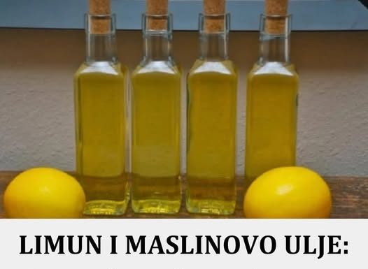 LIMUN I MASLINOVO ULJE: Pomiješajte ih zajedno, ova kombinacija me preporodila