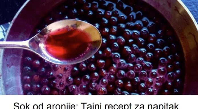 Sok od aronije: Tajni recept za napitak koji jača imunitet i čuva zdravlje