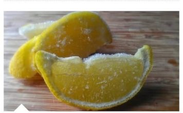 Koristeći smrznuti limun recite zbogom dijabetisu, prekomjernoj težini