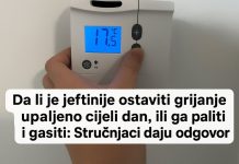 Da li je jeftinije ostaviti grijanje upaljeno cijeli dan, ili ga paliti i gasiti: Stručnjaci daju odgovor