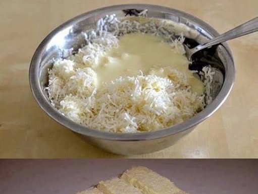 “KOLAČ SA KOKOSOM”: BEZ JAJA, BEZ MARGARINA… MA BEZ IČEGA! Svidela mi se brzina pravljenja ovog jednostavnog kolaca… Mikser vam ne treba