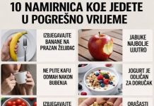 DESET NAMIRNICA KOJE JEDETE U POGREŠNO VRIJEME