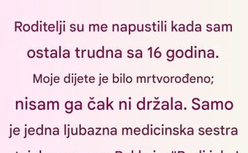 Napustili su me kada sam bila najranjivija, ali jedna osoba mi je spasla život