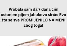 Probala sam da 7 dana čim ustanem pijem jabukovo sirće: Evo šta se sve PROMIJENILO NA MENI zbog toga!