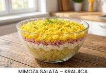MIMOZA SALATA: NEIZOSTAVNI DIO PRAZNIČNE TRPEZE