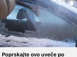 Poprskajte ovo uveče po šoferšajbi i ujutro neće biti zaleđena: Trik zlata vrijedan