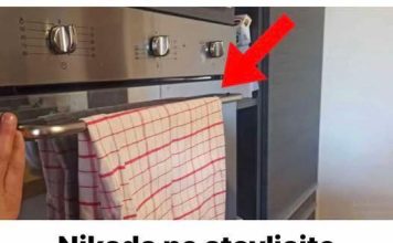 Nikada ne stavljajte PEŠKIR na vrata rerne! Greška koju skoro svako pravi u kuhinji!