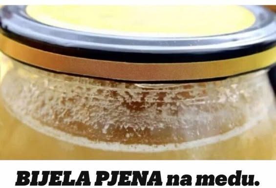BIJELA PJENA na medu. Malo ljudi zna šta to zaista znači!