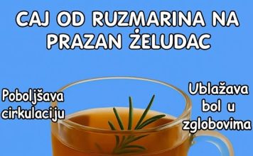 ČAJ OD RUZMARINA S MEDOM: JEDNOSTAVAN I LJEKOVIT NAPITAK