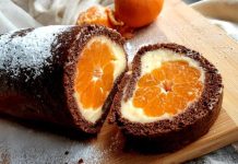 ROLAT SA VANILIJA KREMOM I MANDARINAMA.. FAKAT JE PREDOBAR