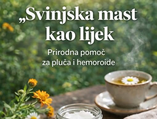 SVINJSKA MAST KAO LIJEK: Moćan narodni pripravak za pluća, hemoroide i upale