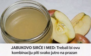 JABUKOVO SIRĆE I MED: Trebali bi ovu kombinaciju piti svako jutro na prazan stomak, a evo i zašto…