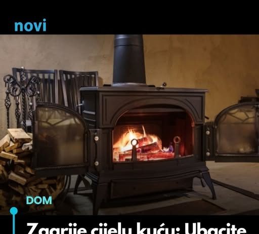 Zagrije cijelu kuću: Ubacite ovo drvo u šporet i biće vam toplo sve do jutra