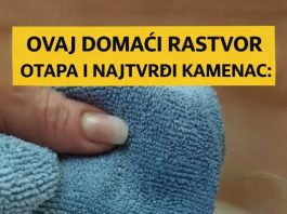 Ovaj domaći rastvor otapa i najtvrđi kamenac: KUPATILO ĆE ZABLISTATI KAO NOVO